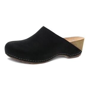 Dansko Black Mules Ergonomic Design